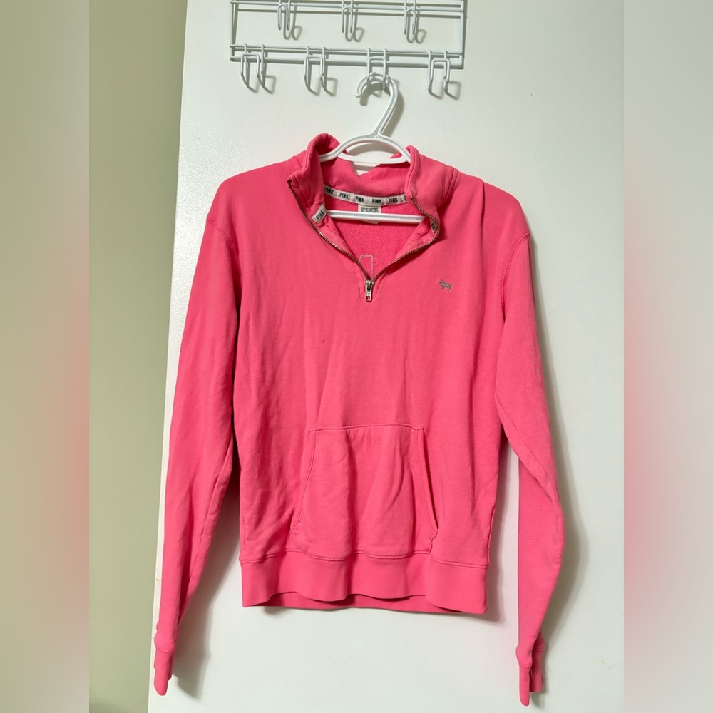 PINK Victoria SWEATER Quarter-Zip Pullover